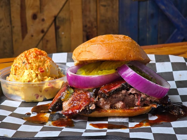 Brisket Sandwich.