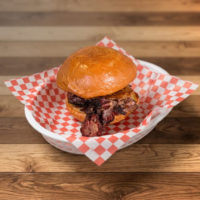 Brisket Sandwich.